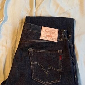 Iron Heart 634S Indigo 21oz Straight Cut Jeans Size 40